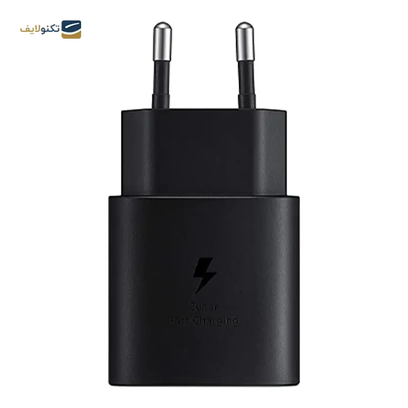 شارژر دیواری سامسونگ 25 وات مدل EP-TA800 دو پین - Original