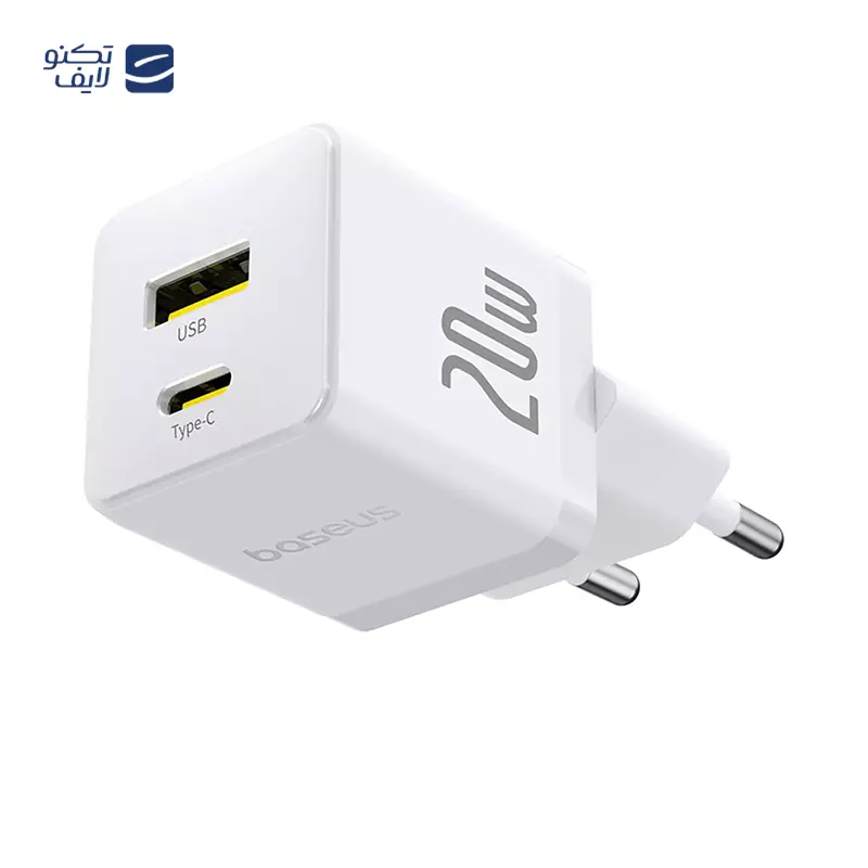 شارژر دیواری باسئوس مدل Palm CCZC20UE توان 20 وات