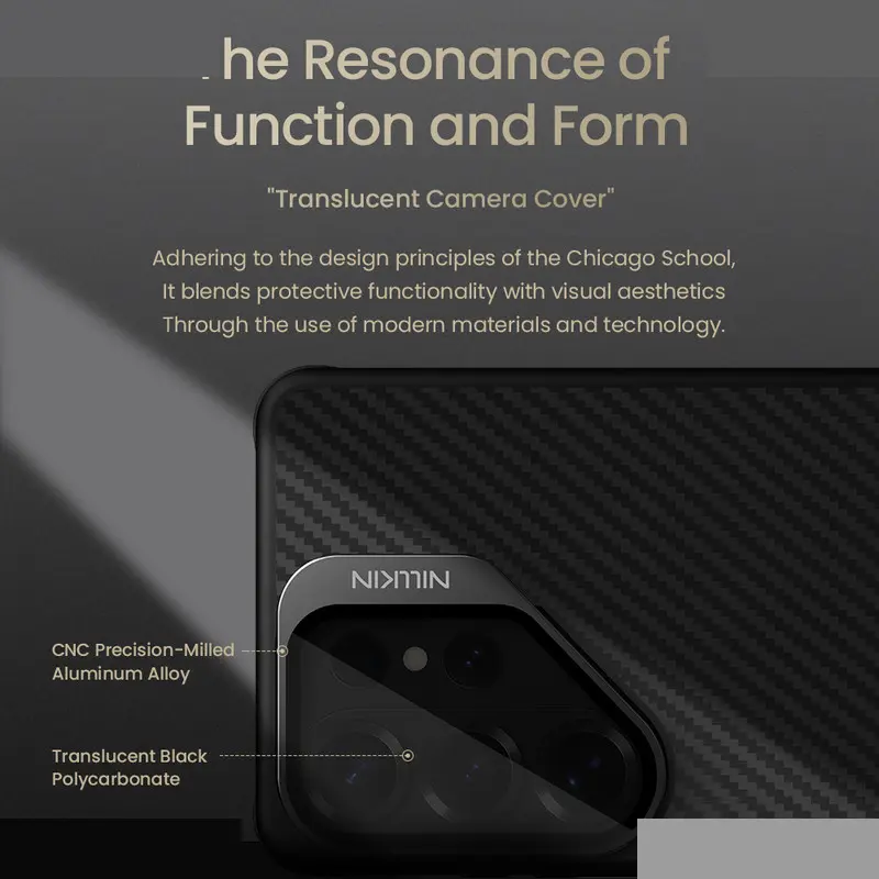 کاور نیلکین مدل CarboProp Magnetic مناسب برای سامسونگ Galaxy S26 Ultra