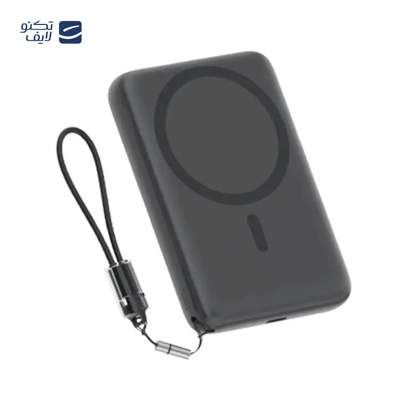 پاوربانک کیو سی وای مدل PBW10A Magnetic ظرفیت 10000 میلی آمپر ساعت