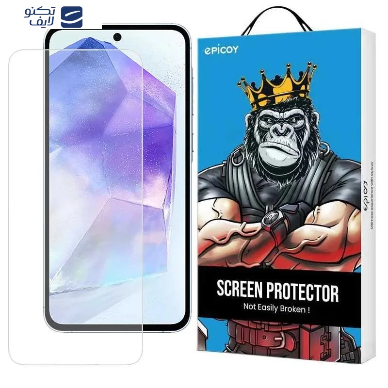 گلس گوشی سامسونگ Galaxy S24 FE- A55- A35 اپیکوی مدل Clear Pro