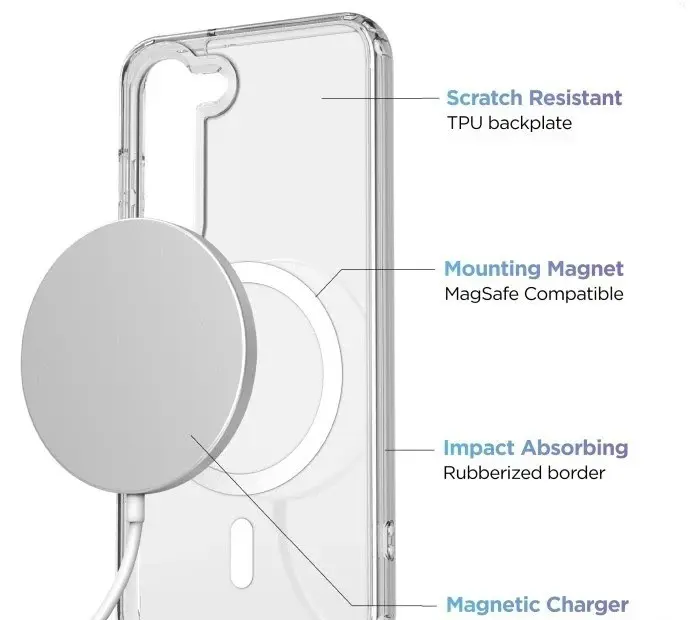 کاور اپیکوی مدل AntiShock-MagSafe مناسب برای گوشی موبایل سامسونگ Galaxy S25 FE