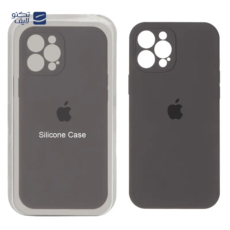 کاور گوشی اپل iPhone 12 Pro Max مستر کوالیتی مدل سیلیکونی پاک کنی - پک اصلی
