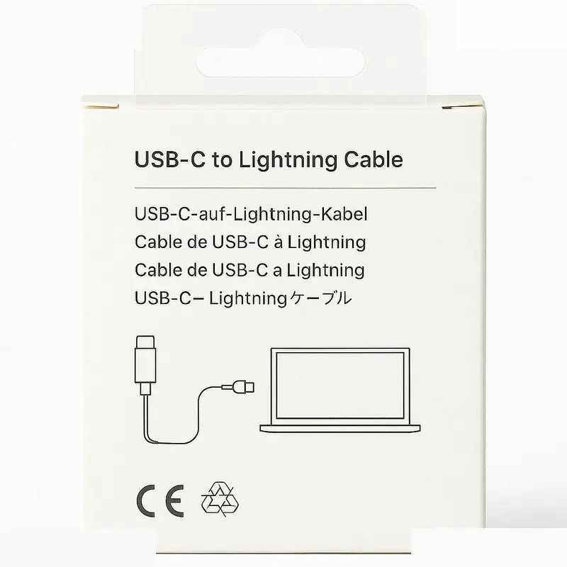 کابل تبدیل USB-C به لایتنینگ مدل Iphone13 طول 1 متر