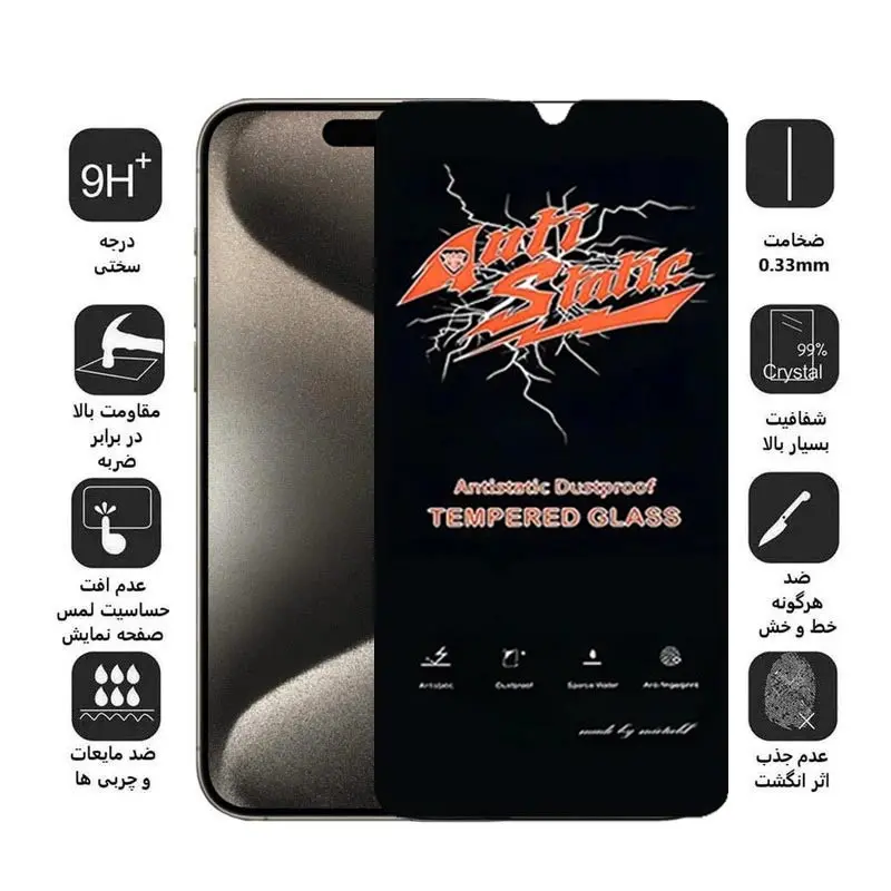 محافظ صفحه نمایش ال کا جی مدل antistatic مناسب برای گوشی موبایل پوکو c85 4g | درانزا محافظ صفحه نمایش ال کا جی مدل antistatic مناسب برای گوشی موبایل پوکو c85 4g