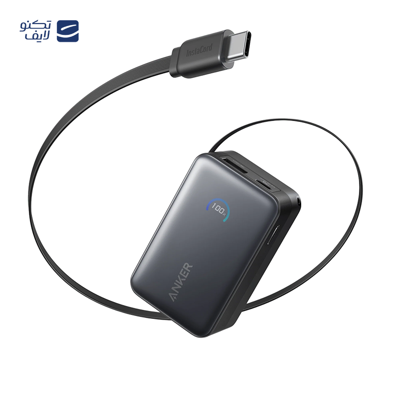 پاوربانک انکر مدل Nano A1638 45W ظرفیت 10000 میلی آمپر ساعت