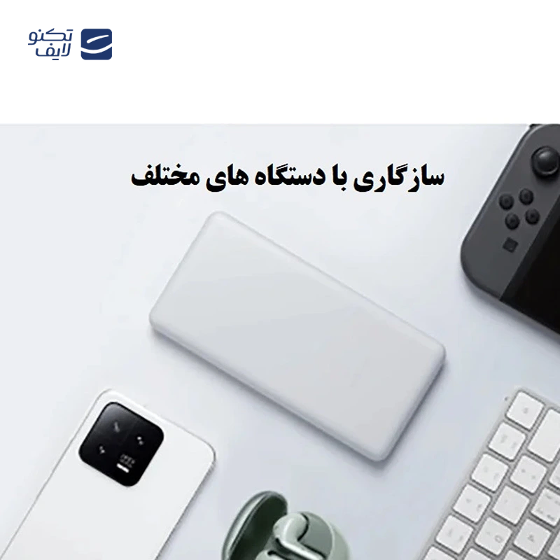پاوربانک شیائومی مدل P16ZM ظرفیت 10000 میلی آمپر 22.5 وات