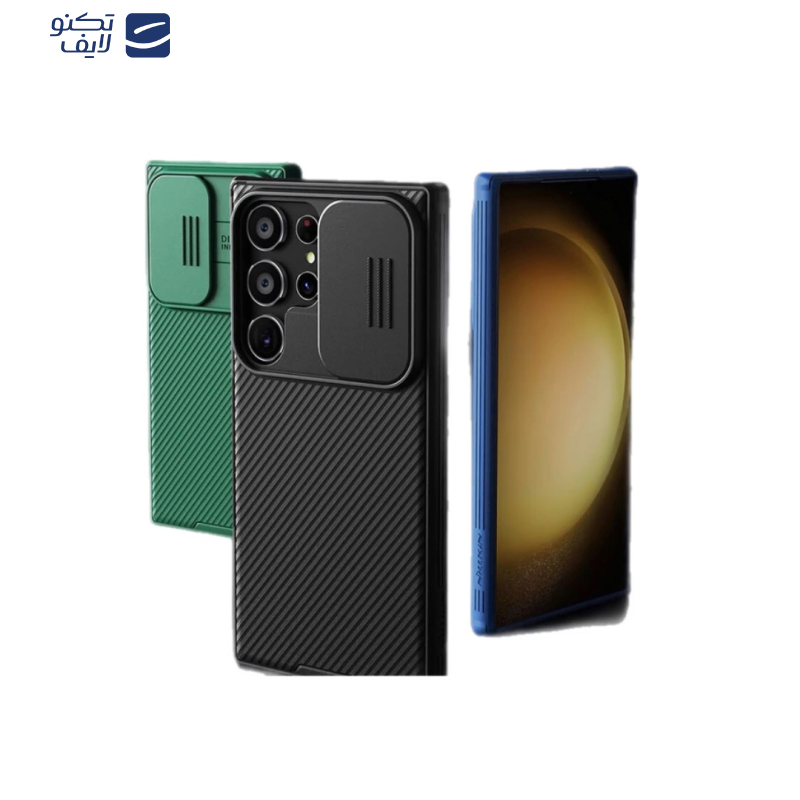 کاور گوشی سامسونگ Galaxy S24 Ultra نیلکین مدل Camshield Pro