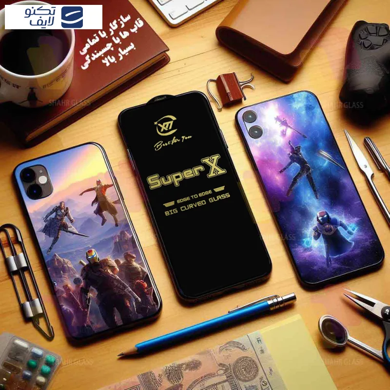 گلس گوشی اپل iPhone 16 سوپر ایکس شهر گلس مدل SUPXS30