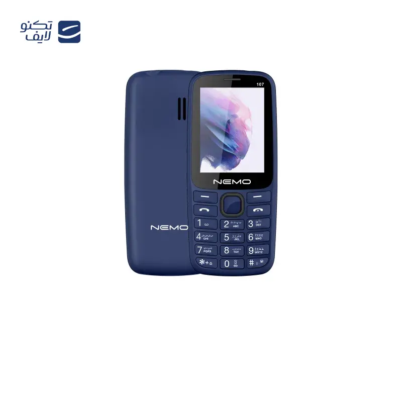 گوشی موبایل نمو مدل E107 دو سیم کارت
