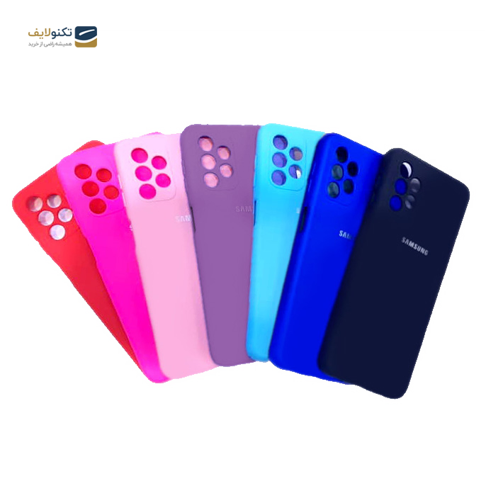 کاور سیلیکونی محافظ لنزدار مناسب برای گوشی موبایل سامسونگ Galaxy A52 / Galaxy A52s