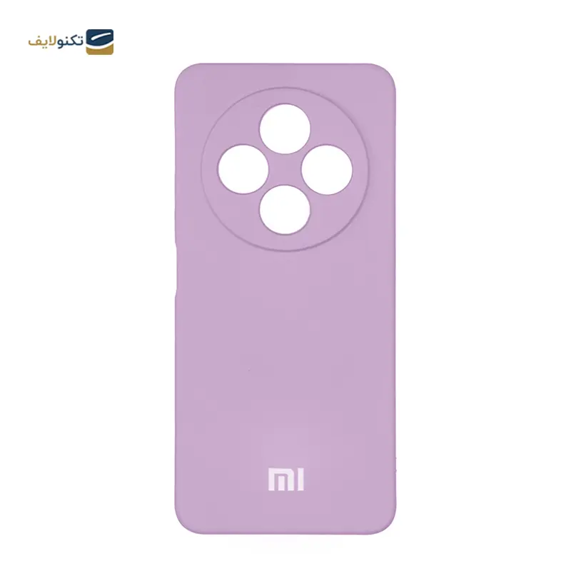 کاور گوشی شیائومی Redmi 14C مدل سیلیکونی محافظ لنزدار
