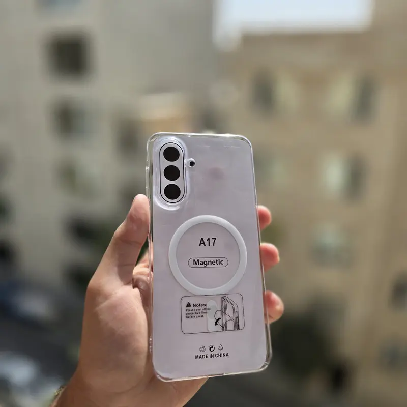 کاور زیفرند مدل Super Crystal Magsafe مناسب برای گوشی موبایل سامسونگ Galaxy A17 | درانزا کاور زیفرند مدل Super Crystal Magsafe مناسب برای گوشی موبایل سامسونگ Galaxy A17