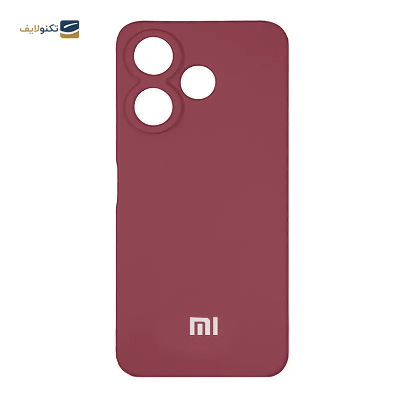 کاور گوشی پوکو Poco M6 4G مدل سیلیکونی محافظ لنزدار