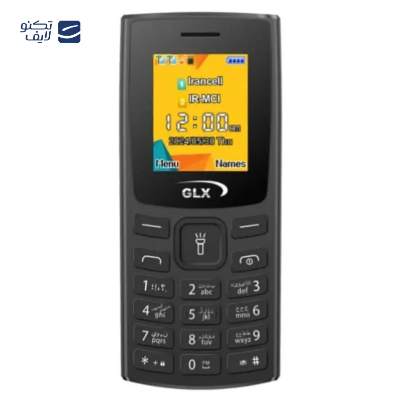گوشی موبایل جی ال ایکس مدل C66 2025 دو سیم کارت ظرفیت 16 مگابایت