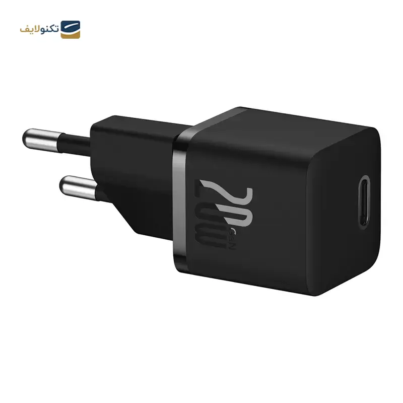 شارژر دیواری باسئوس مدل GaN5 EU CCGN050101 توان 20 وات