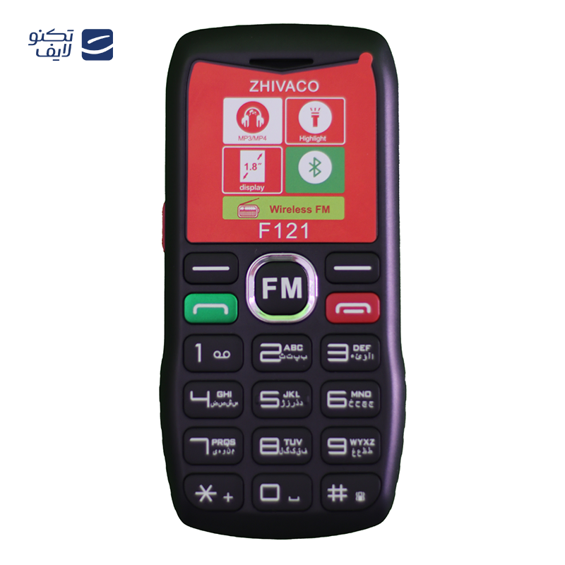 گوشی موبایل ژیواکو مدل F121 ظرفیت 32 مگابایت دو سیم کارت - NEW