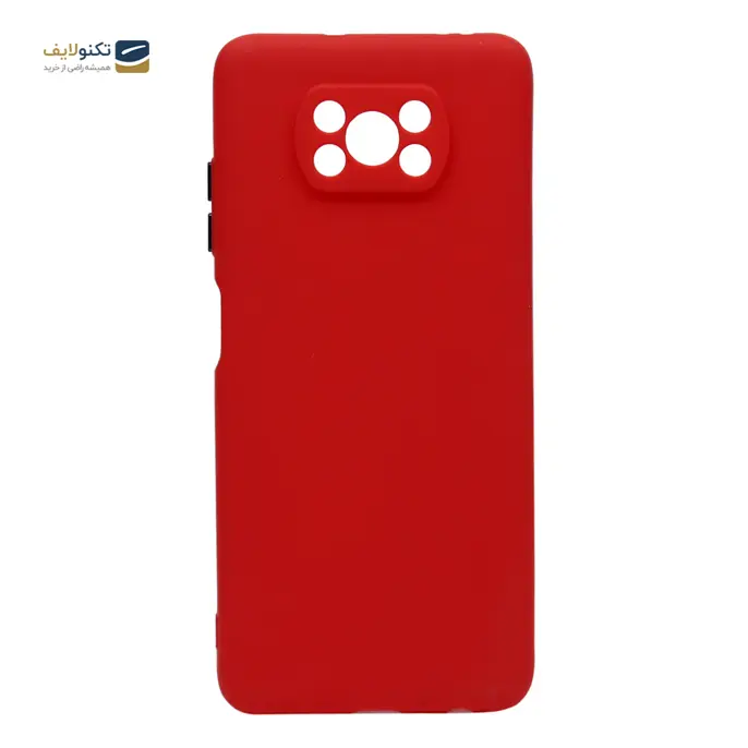کاور سیلیکونی محافظ لنزدار مناسب برای گوشی موبایل شیائومی Poco X3 NFC/ Poco X3 Pro