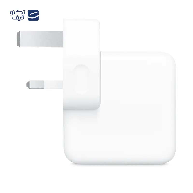 شارژر دیواری اپل مدل Dual USB-C توان 35 وات سه شاخه