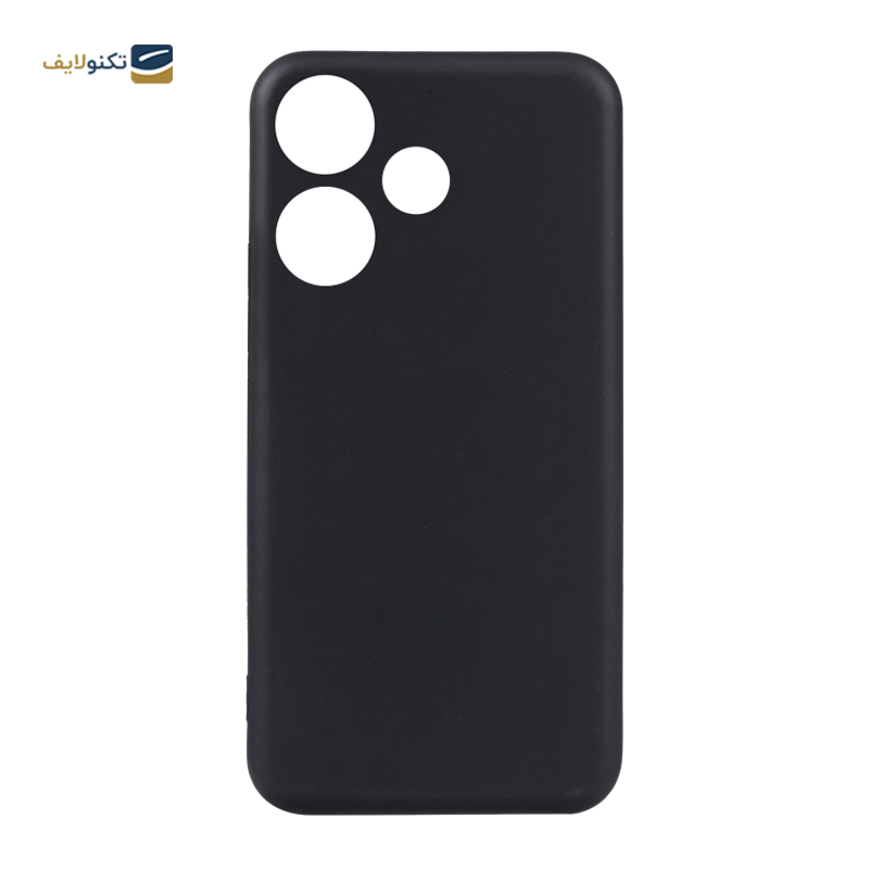 کاور گوشی شیائومی Redmi 13 مدل سیلیکونی محافظ لنزدار