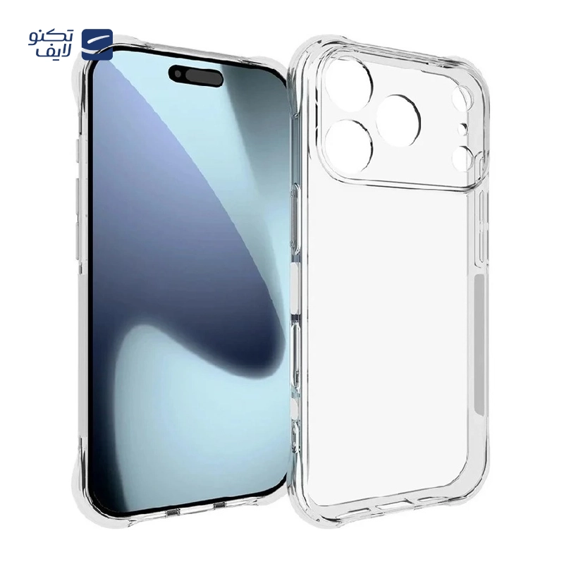 قاب گوشی اپل Iphone 17 PRO MAX مدل ژله ای شفاف