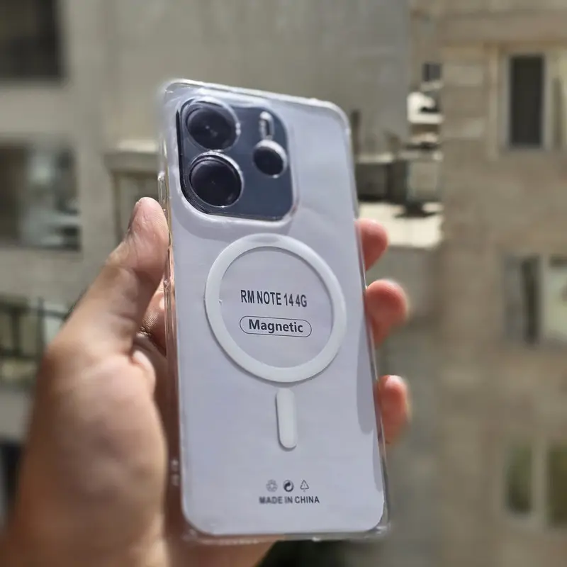کاور زیفرند مدل Super Crystal Magsafe مناسب برای گوشی موبایل شیائومی Redmi Note 14 4G | درانزا کاور زیفرند مدل Super Crystal Magsafe مناسب برای گوشی موبایل شیائومی Redmi Note 14 4G
